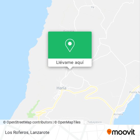 Mapa Los Roferos
