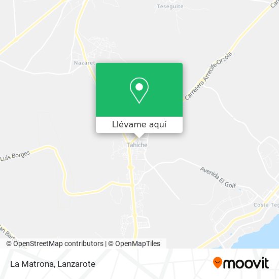 Mapa La Matrona