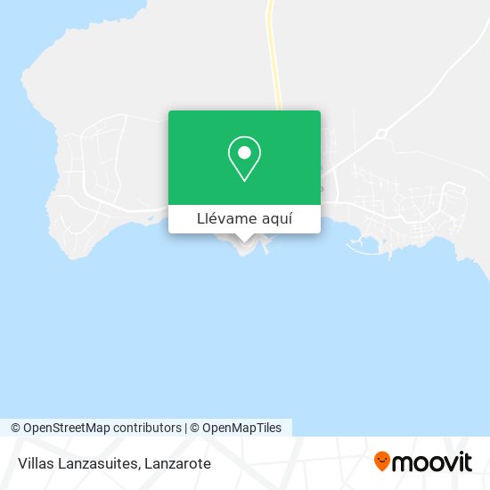 Mapa Villas Lanzasuites