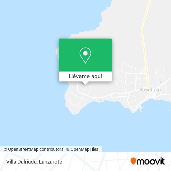 Mapa Villa Dalriada