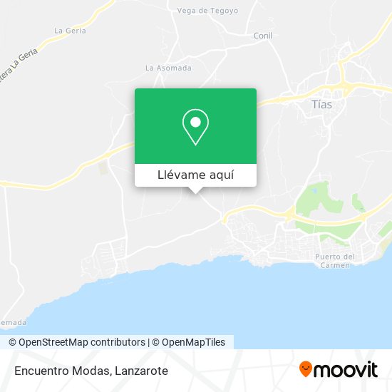 Mapa Encuentro Modas
