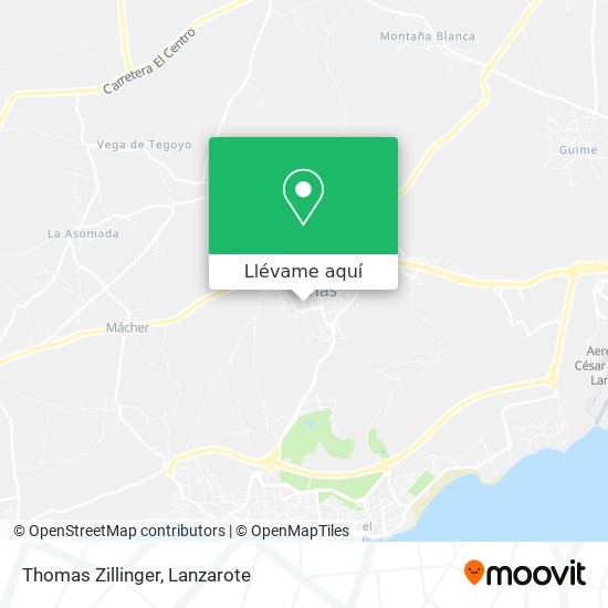 Mapa Thomas Zillinger