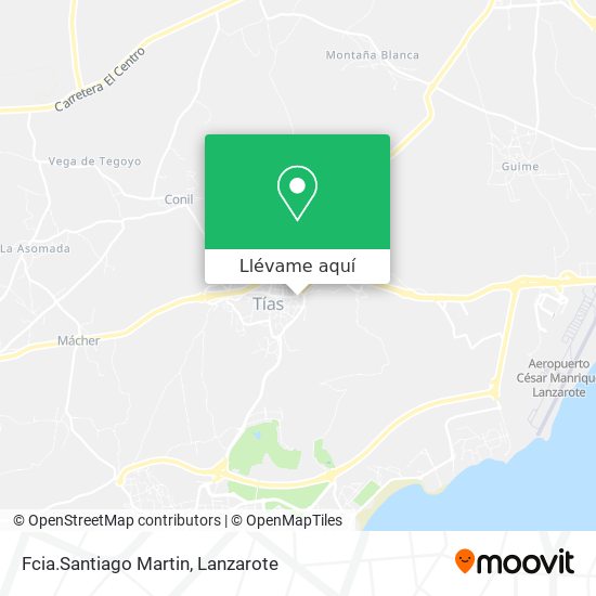 Mapa Fcia.Santiago Martin