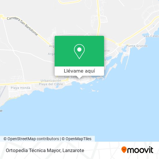 Mapa Ortopedia Técnica Mayor