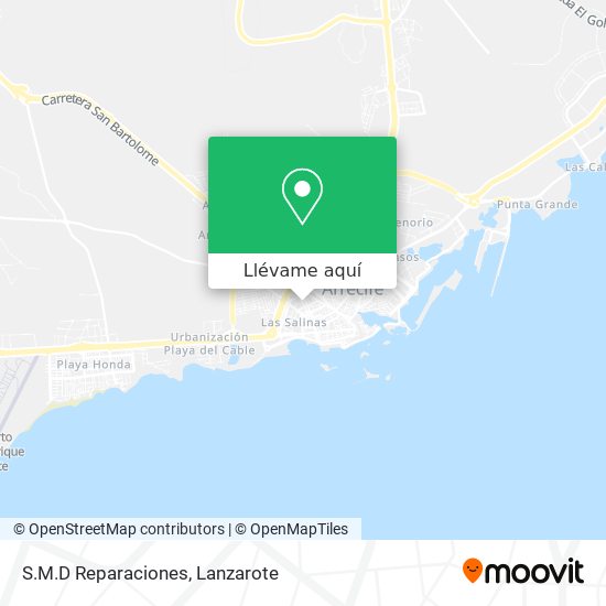 Mapa S.M.D Reparaciones