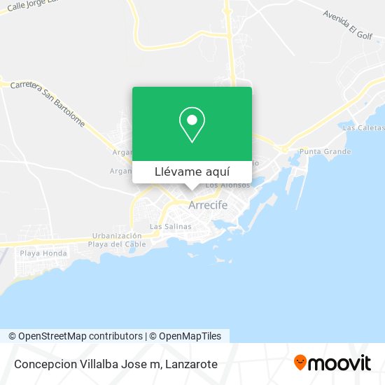 Mapa Concepcion Villalba Jose m