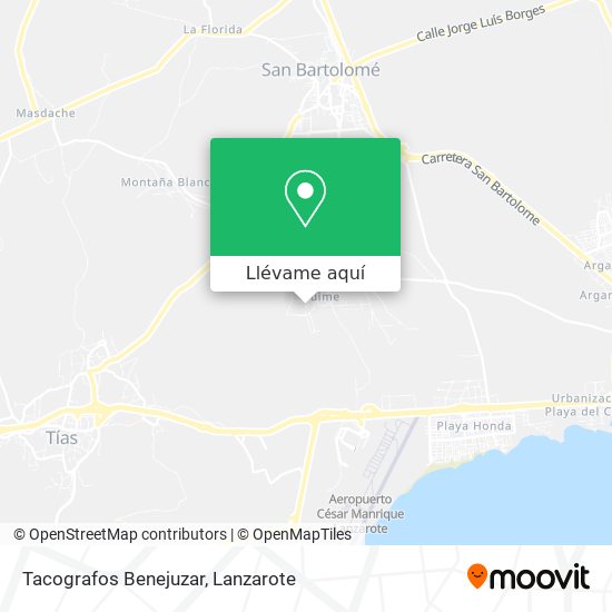 Mapa Tacografos Benejuzar