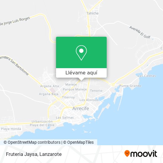Mapa Fruteria Jaysa