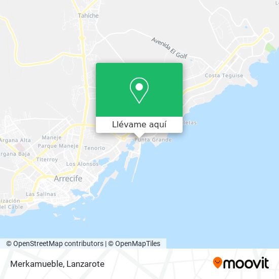 Mapa Merkamueble
