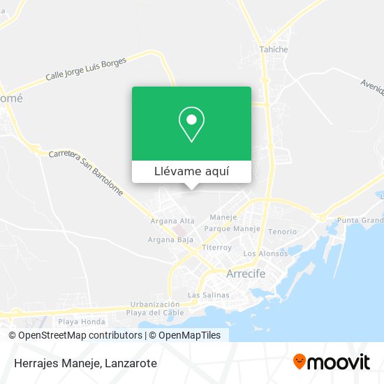 Mapa Herrajes Maneje