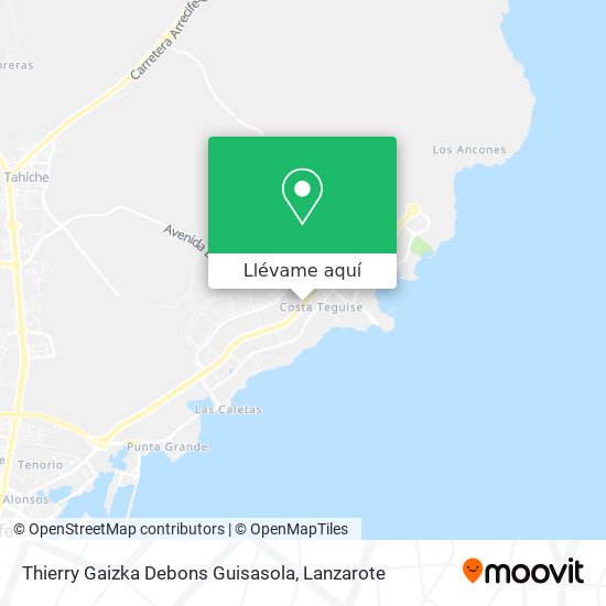 Mapa Thierry Gaizka Debons Guisasola