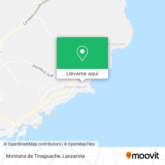 Mapa Montana de Tinaguache