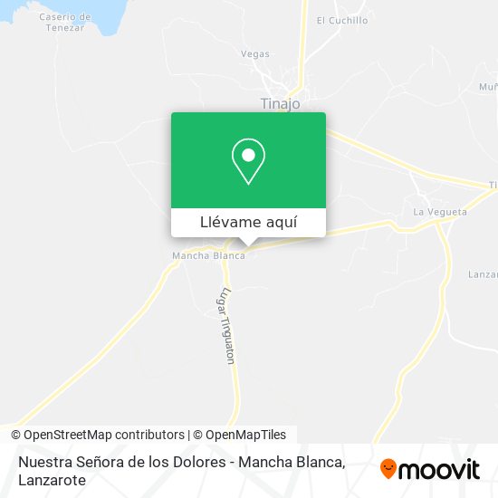 Mapa Nuestra Señora de los Dolores - Mancha Blanca