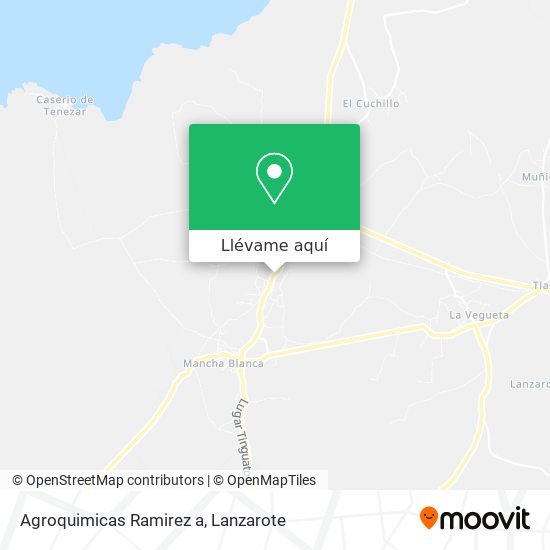 Mapa Agroquimicas Ramirez a