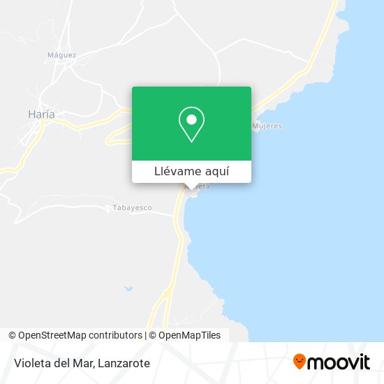Mapa Violeta del Mar