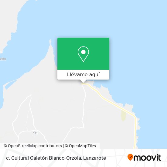 Mapa c. Cultural Caletón Blanco-Orzola