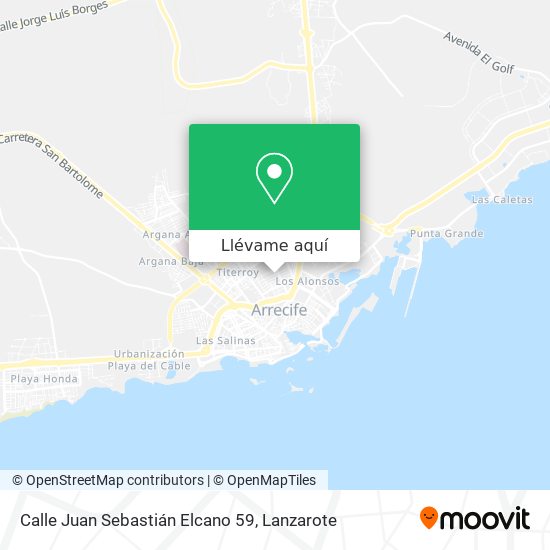 Mapa Calle Juan Sebastián Elcano 59