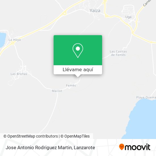 Mapa Jose Antonio Rodriguez Martin
