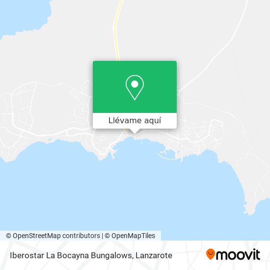 Mapa Iberostar La Bocayna Bungalows
