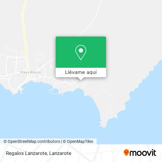 Mapa Regalos Lanzarote