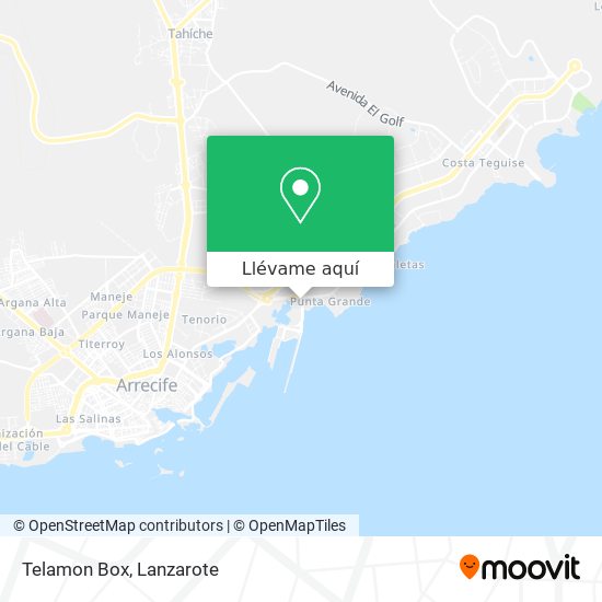 Mapa Telamon Box