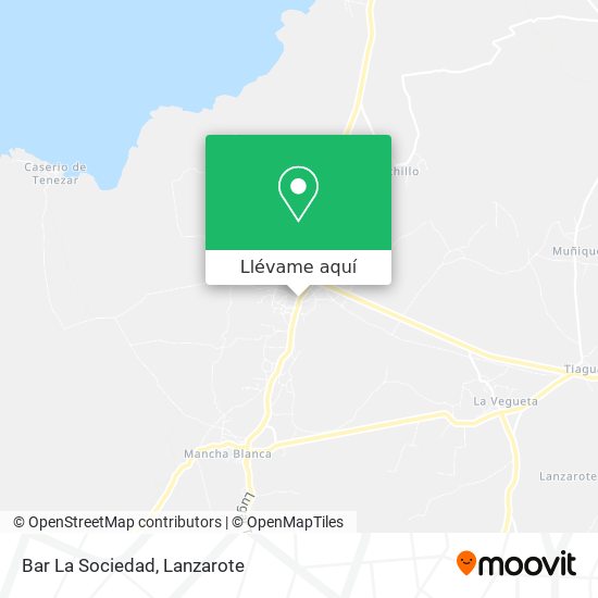 Mapa Bar La Sociedad