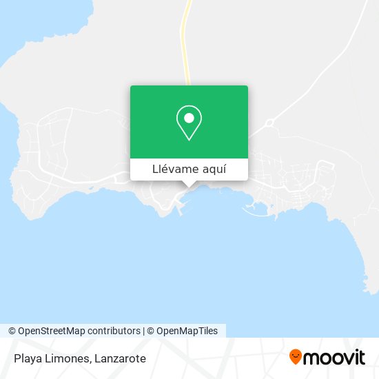 Mapa Playa Limones