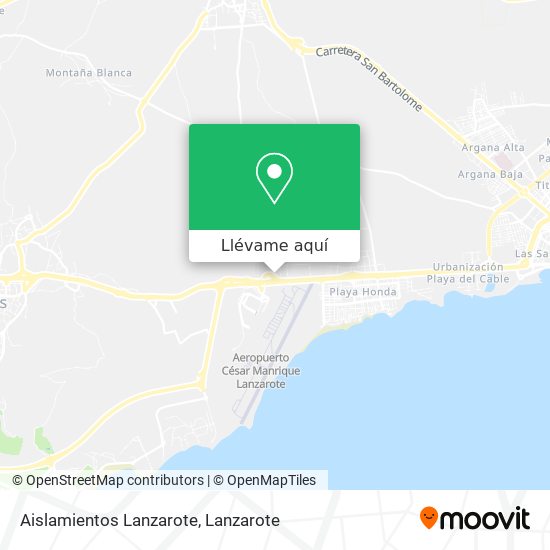 Mapa Aislamientos Lanzarote