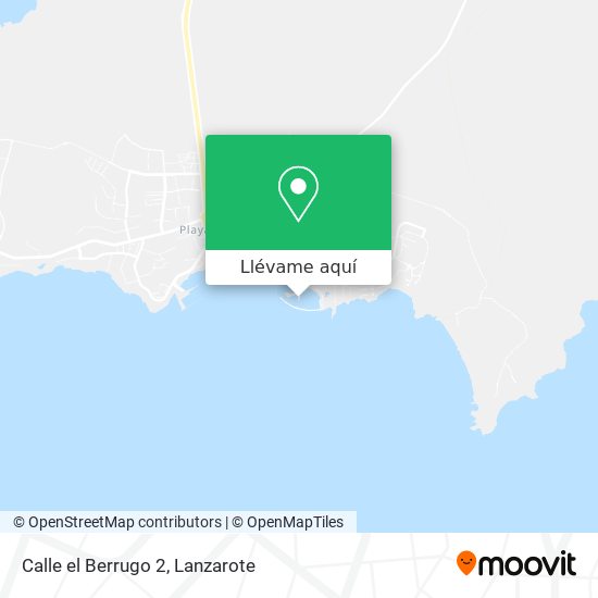 Mapa Calle el Berrugo 2