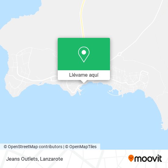 Mapa Jeans Outlets