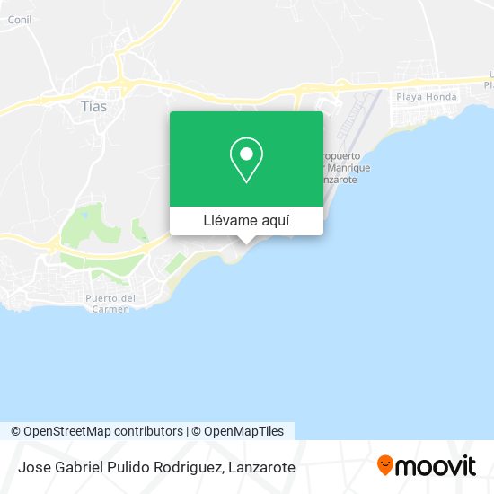 Mapa Jose Gabriel Pulido Rodriguez