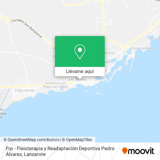 Mapa Frp - Fisioterapia y Readaptación Deportiva Pedro Álvarez