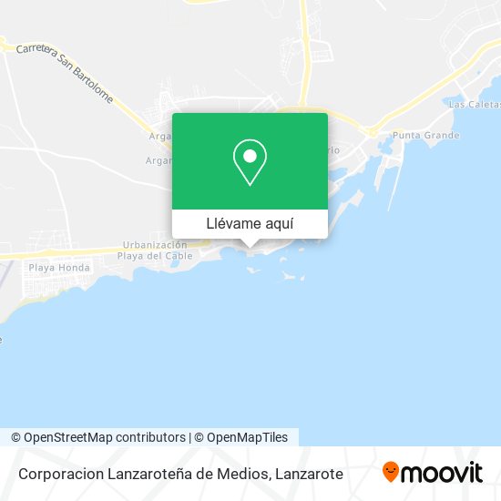 Mapa Corporacion Lanzaroteña de Medios
