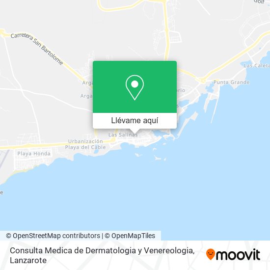 Mapa Consulta Medica de Dermatologia y Venereologia