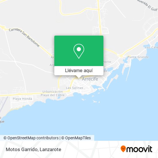 Mapa Motos Garrido