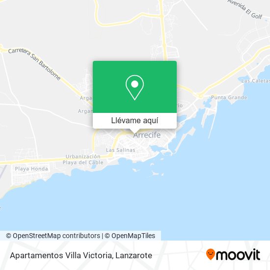Mapa Apartamentos Villa Victoria