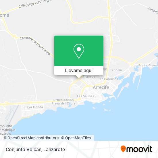 Mapa Conjunto Volcan