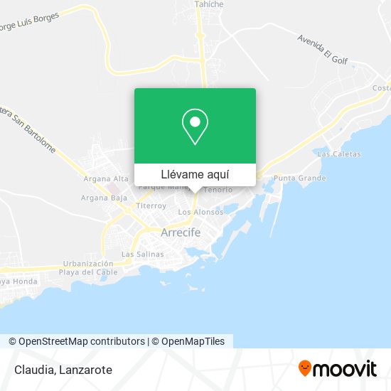 Mapa Claudia