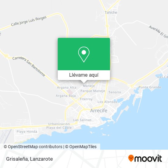 Mapa Grisaleña