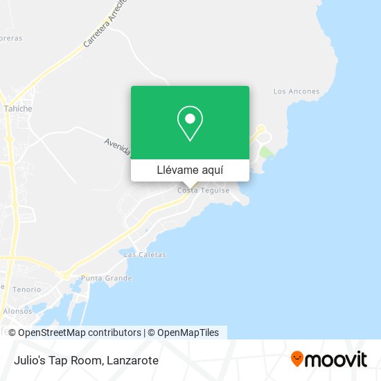 Mapa Julio's Tap Room