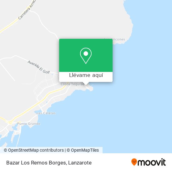Mapa Bazar Los Remos Borges