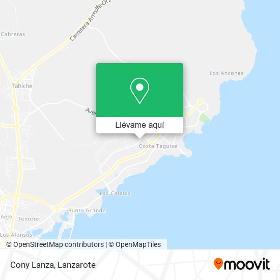 Mapa Cony Lanza