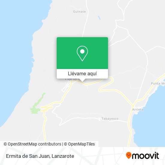 Mapa Ermita de San Juan