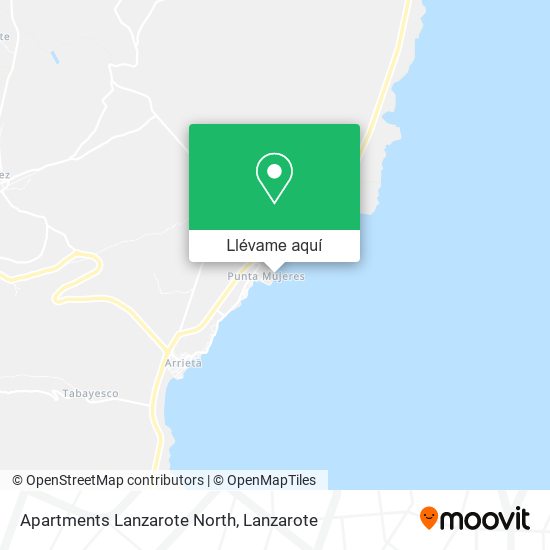 Mapa Apartments Lanzarote North