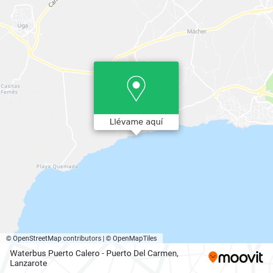 Cómo llegar a Waterbus Puerto Calero - Puerto Del Carmen en en Autobús?