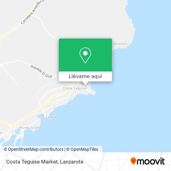 Mapa Costa Teguise Market