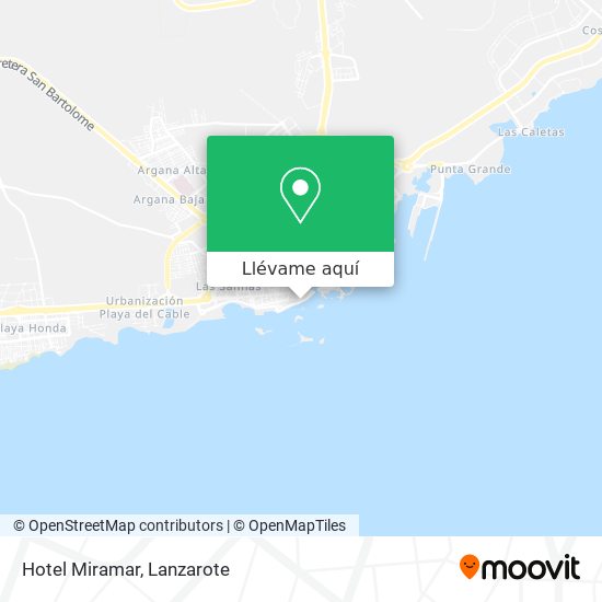 Mapa Hotel Miramar