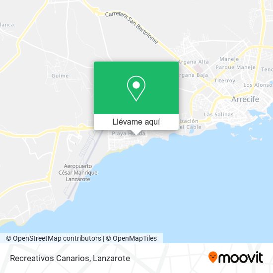 Mapa Recreativos Canarios