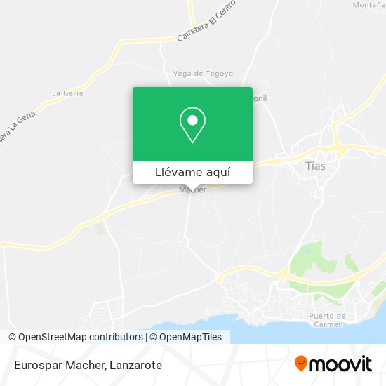 Mapa Eurospar Macher