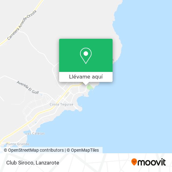 Mapa Club Siroco